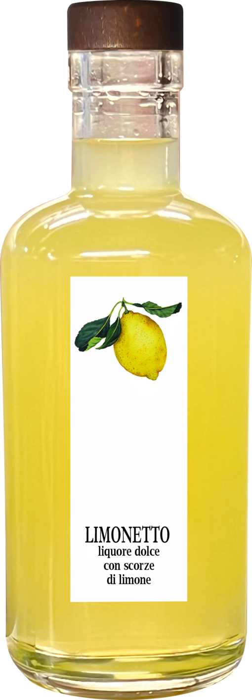 italian limoncello liqueur