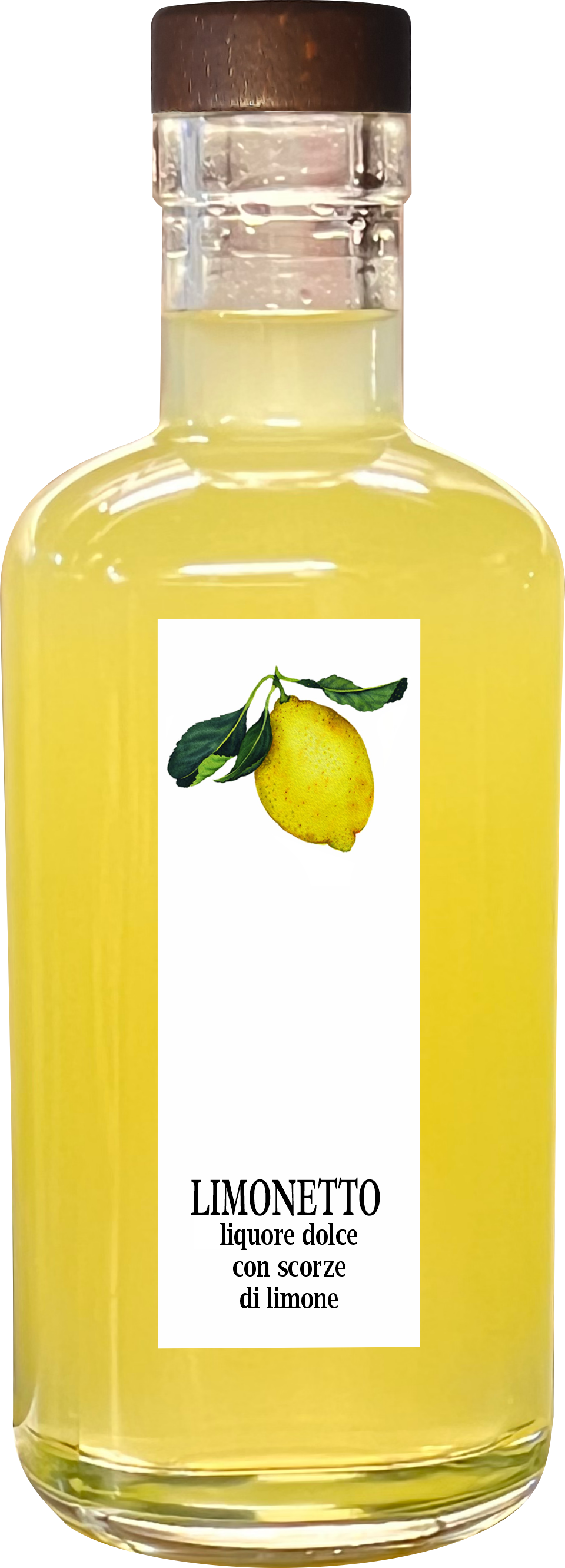 italian limoncello liqueur