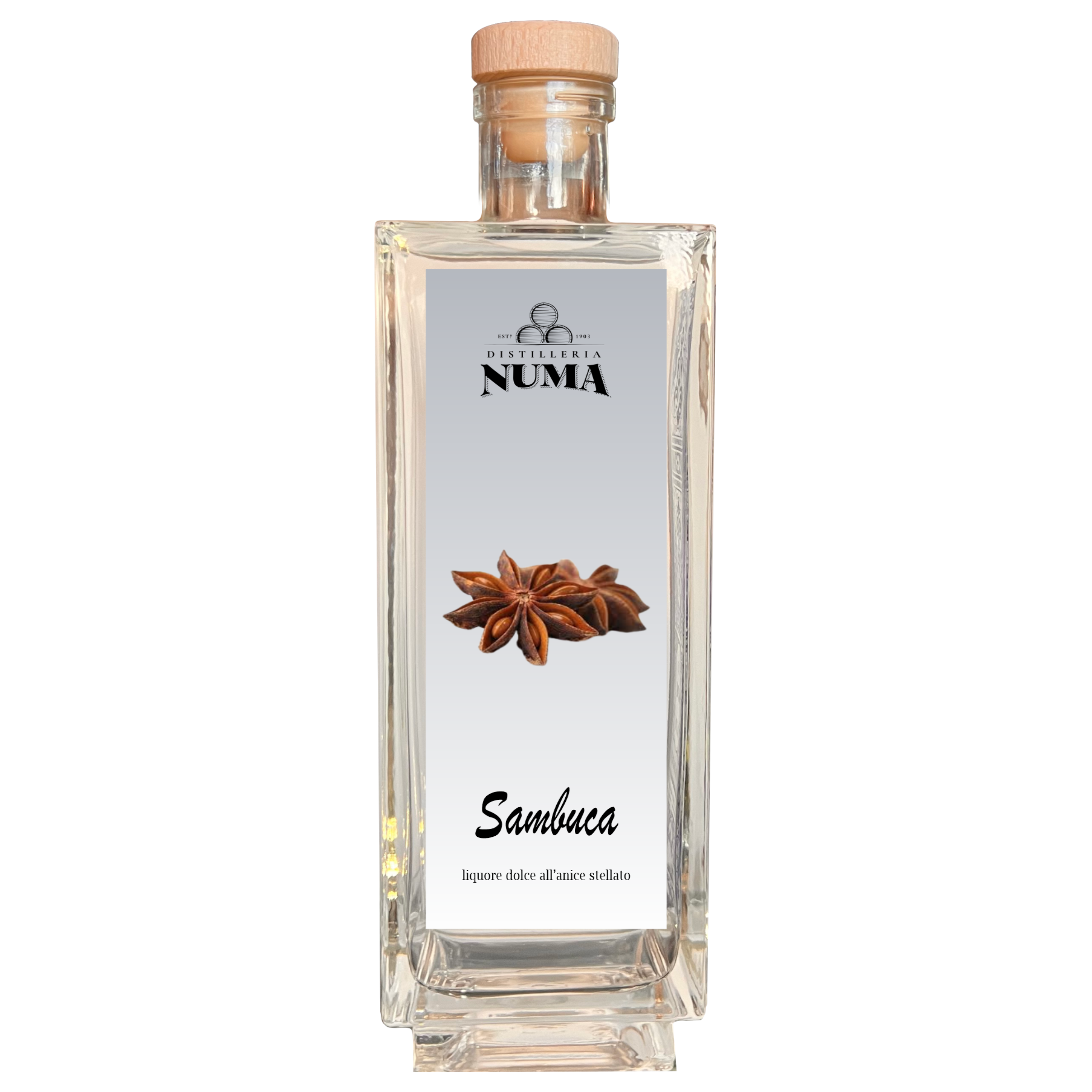 SAMBUCA LIQUEUR MADE IN VALLEDELMARTA