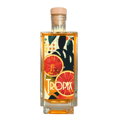 Tropix mixology liqueur made in valledelmarta