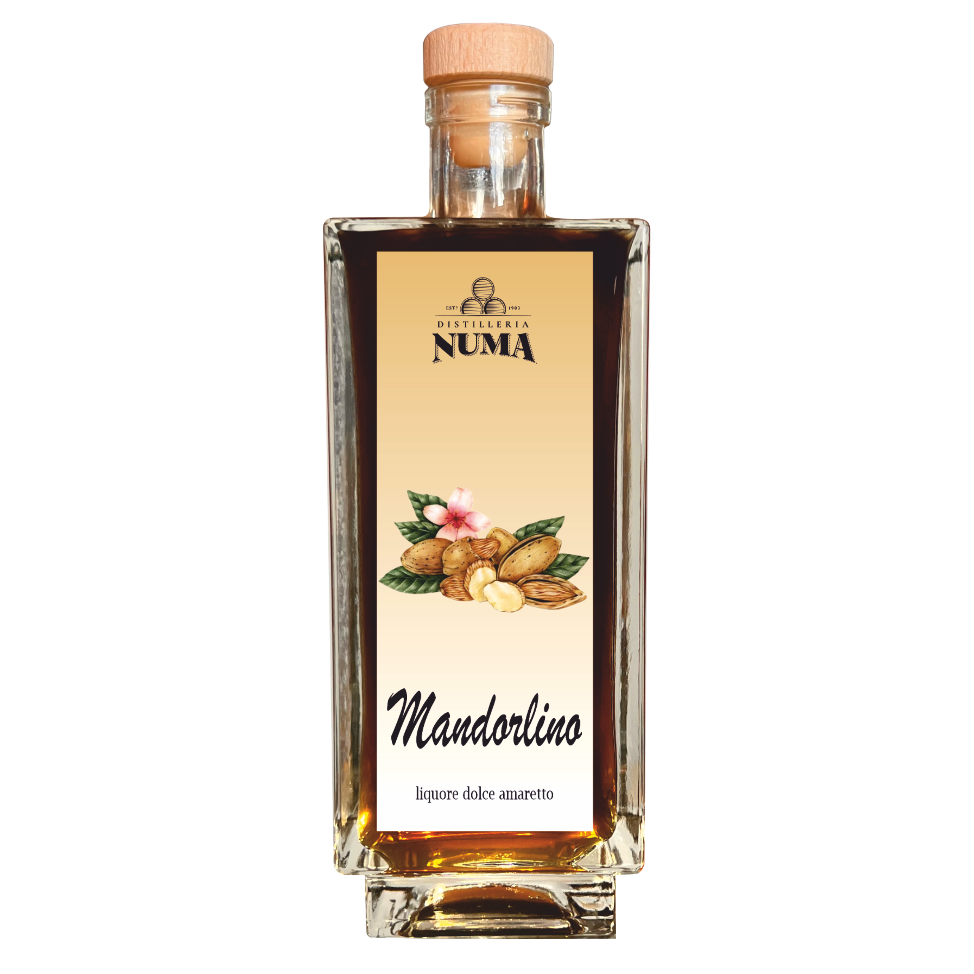 Liquore dolce alle mandorle della Distilleria NUMA