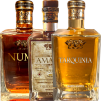 NUMA Brandy Italiano, TARQUINIA Grappa Riserva e Amaro TARQUINIA